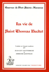 La vie de saint Thomas Becket