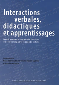 Interactions verbales, didactiques et apprentissages