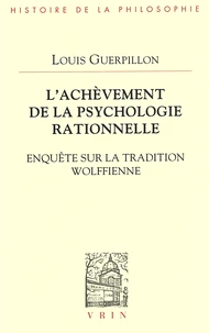 L'achèvement de la psychologie rationnelle