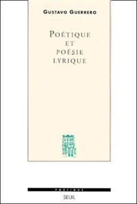 Poetique Et Poesie Lyrique