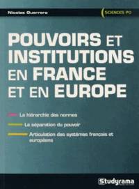 Pouvoirs et institutions en France et en Europe