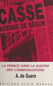 Casse Avenue de Ségur