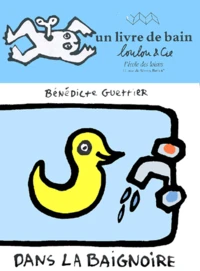 Dans la baignoire.