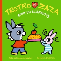 Trotro et Zaza font un clafoutis