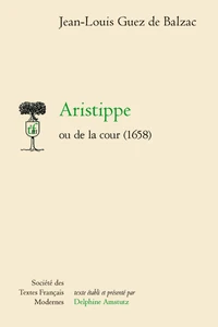 Aristippe ou de la cour (1658)