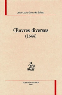 Oeuvres diverses (1644)