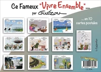 10 cartes postales en pochettes : "ce fameux vivre ensemble