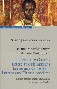 Homélies sur les épîtres de Saint Paul
