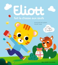 Eliott fait la chasse aux oeufs
