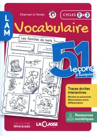 51 leçons à manipuler en vocabulaire