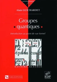 GROUPES QUANTIQUES. Introduction au point de vue formel