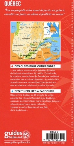 Québec. Montréal, Estrie, Laurentides, Trois-Rivières, Charlevoix