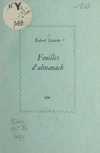 Feuilles d'almanach