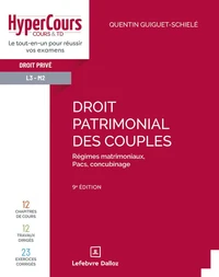 Droit patrimonial des couples