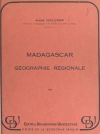 Madagascar, géographie régionale