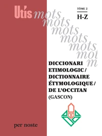 Dictionnaire étymologique de l'occitan (Gascon)