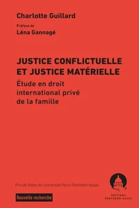 Justice conflictuelle et justice matérielle