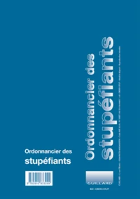 Ordonnancier des stupéfiants-Pharmacie