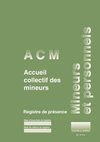 Registre d'accueil collectif des mineurs