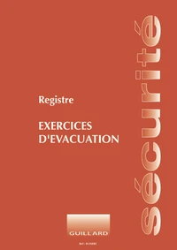 Registre d'exercice d'évacuation pour établissement scolaire
