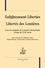 Libertés des Lumières. Actes du séminaire de la Société internationale d'étude du XVIIIe siècle