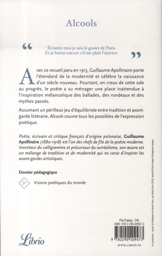 Alcools - Guillaume Apollinaire - Livres - Furet du Nord