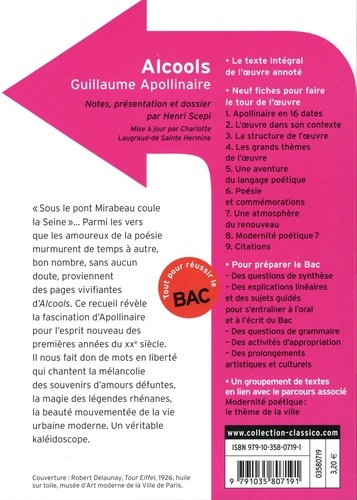Alcools Guillaume Apollinaire Livres Furet Du Nord Alcools Guillaume Apollinaire Livres Furet Du Nord