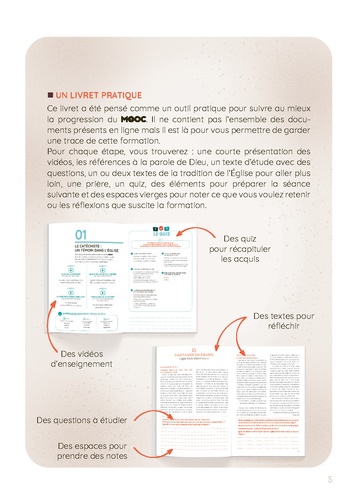 Le MOOC des catéchistes. Livret du participant