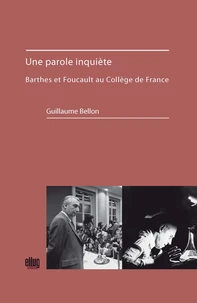 L'inquiétude du discours