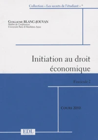 Initiation au droit économique