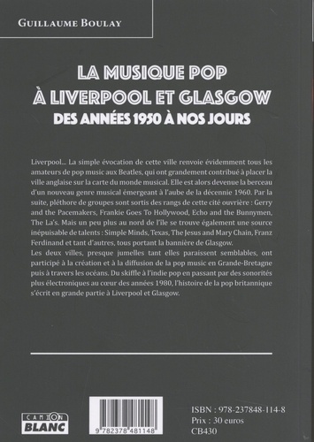 La musique pop à Liverpool et Glasgow. Des années 1950 à nos jours