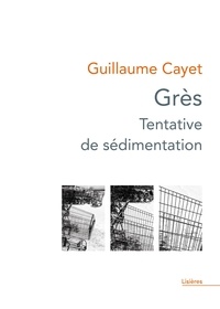 Guillaume Cayet - Grès - Tentative de sédimentation.