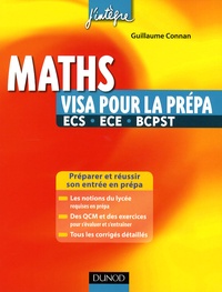Guillaume Connan - Maths - Visa pour la prépa ECS, ECE, BCPST.