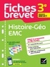 Guillaume d'Hoop et Florence Holstein - Fiches brevet HIstoire-Géographie EMC 3e Brevet 2024 - fiches de révision & quiz.
