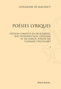 Poésies lyriques