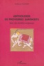 Guillaume Ducoeur - Anthologie de proverbes sanskrits - Tirés des épopées indiennes.