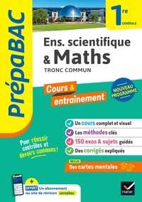 Prépabac Maths & enseignement scientifique (tronc commun) 1re générale - nouveau programme de Première.