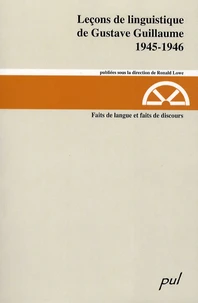 Faits de langue et faits de discours 1945-1946