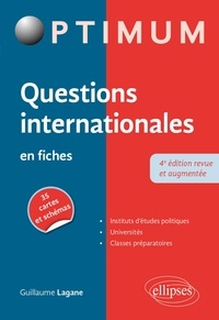Guillaume Lagane - Questions internationales en fiches.