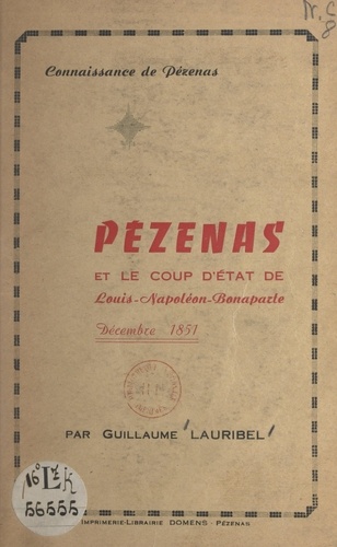 Pézenas et le coup d'État de Louis-Napoléon Bonaparte, décembre 1851