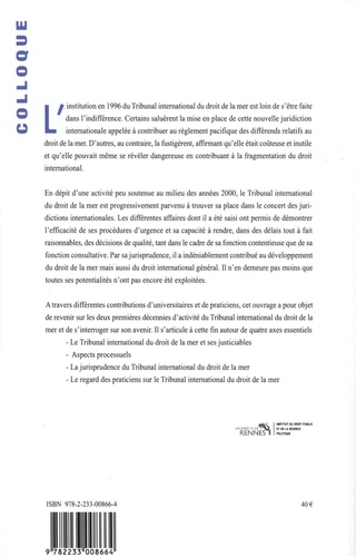 Les vingt ans du Tribunal international du droit de la mer