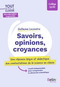Savoirs, opinions, croyances seconde édition
