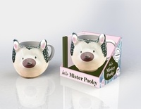 Guillaume Marinette - Coffret Mon mug Mister Pooky - Avec 1 mug en céramique et 1 livre de recettes.