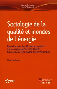 Sociologie de la qualité et mondes de l'énergie