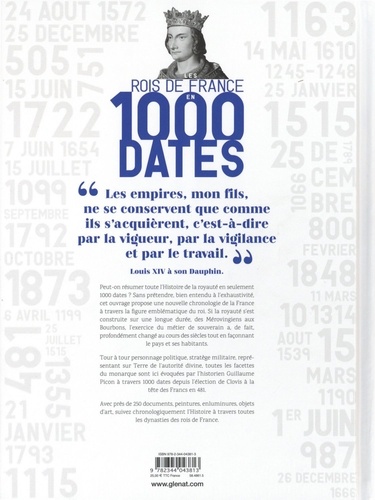 Les rois de France en 1000 dates