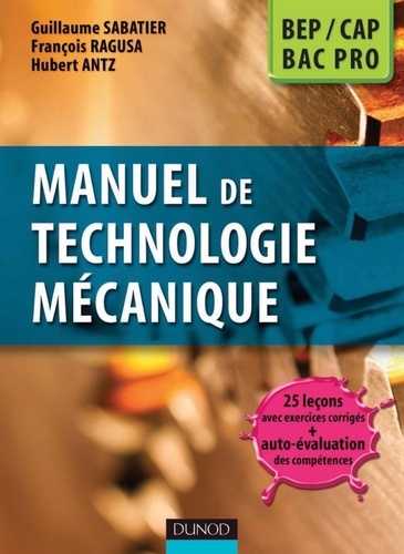 Manuel de technologie mécanique de Guillaume Sabatier - PDF - Ebooks -  Decitre