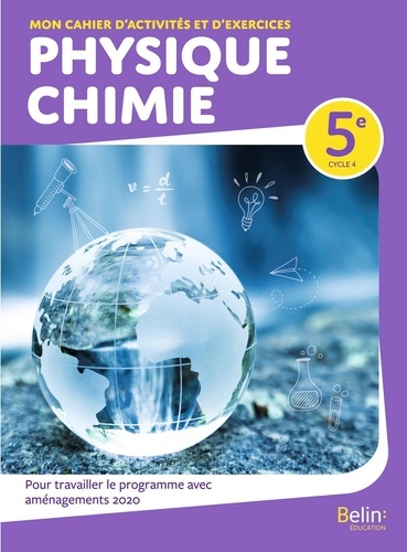 Physique-Chimie 5e Cycle 4 Mon cahier... de Guillaume Sibut - Livre -  Decitre