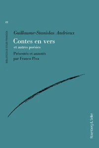 Contes en vers et autres poésies