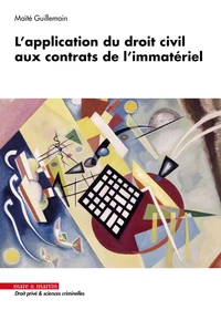 L'application du droit civil aux contrats de l'immatériel