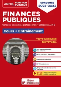 Finances publiques Concours et examens profesionnels catégories A et B